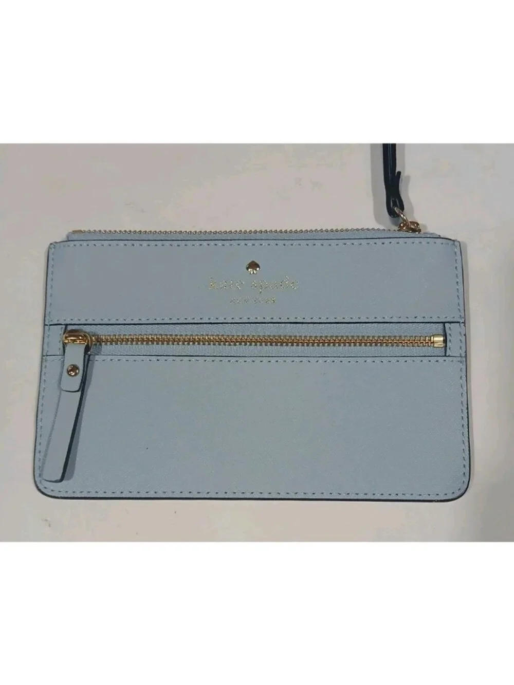 Kate Spade New York Leather Wristlet Pouch Clutch